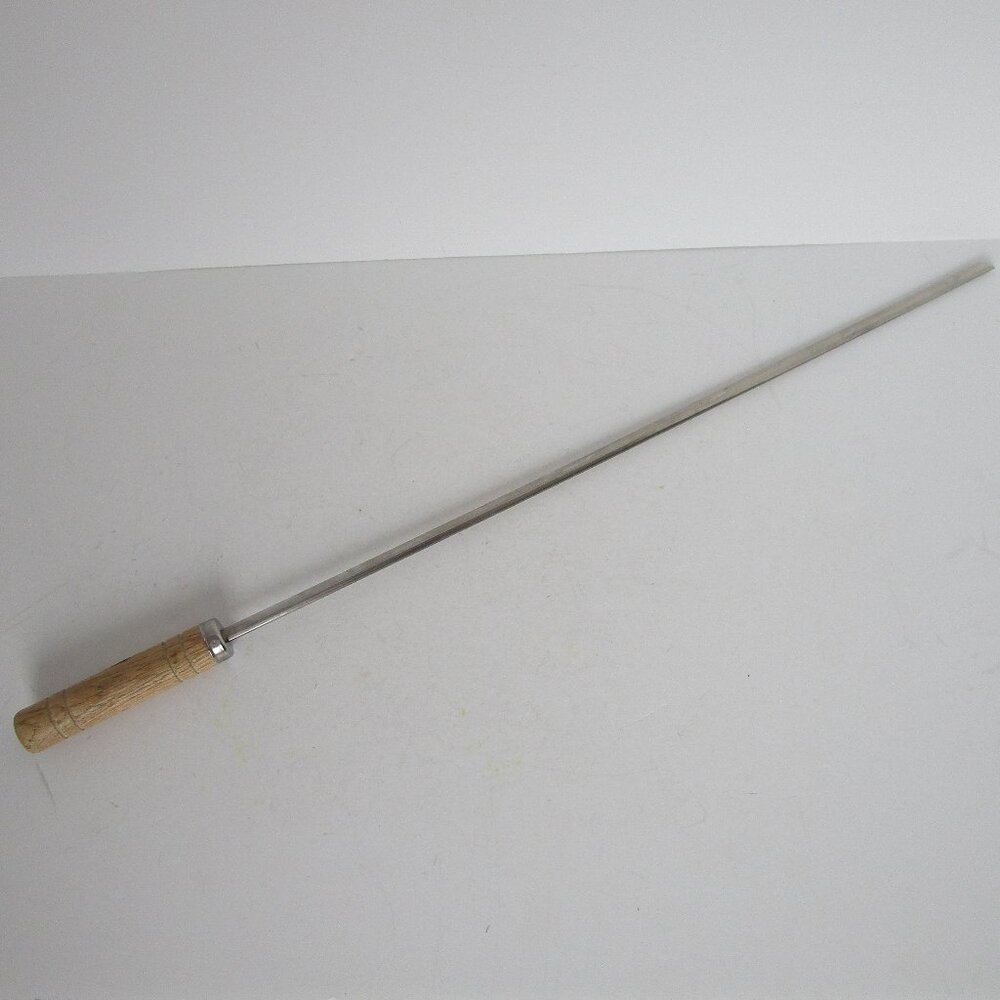 wood handled heavy skewer